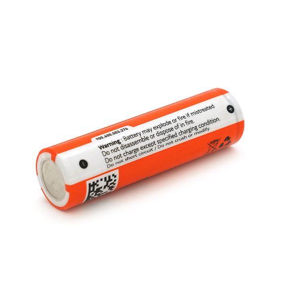 Акумулятор Li-ion Power-Xtra 18650 2500mAh 3.7V, Orange | Зображення 1