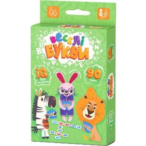 Настольная игра Danko Toys Весёлые буквы, украинский (G-VB-01U)