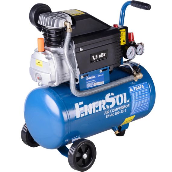 Компресор повітряний поршневий EnerSol ES-AC180-25-1 | Зображення 1