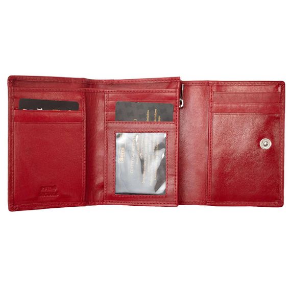Гаманець жіночий шкіряний Semi Line RFID Red (P8272-2) | Зображення 1