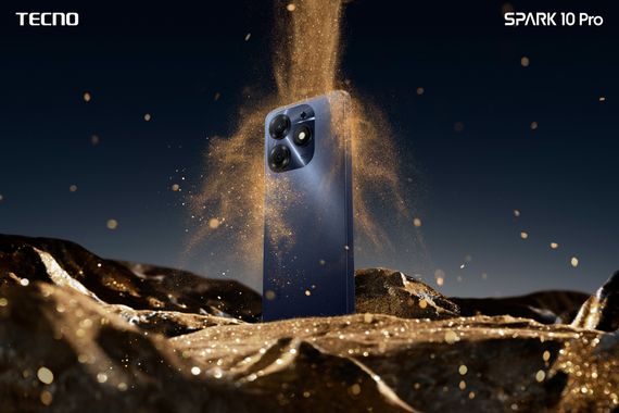 Смартфон TECNO Spark 10 Pro (KI7) 6.78' 8/256GB, 2SIM, 5000mAh, Starry Black (4895180796104) | Зображення 3