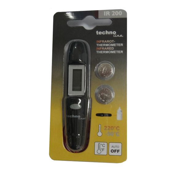 Термометр інфрачервоний Technoline IR200 Black (IR200) | Зображення 1