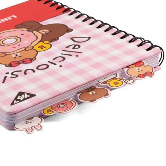 Блокнот YES А5 80 арк Line Friends Delicious (151776) | Зображення 3