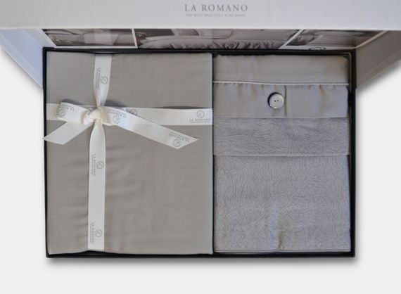 Постільна білизна La Romano Silk Satin 200×220 см Myron Ash | Зображення 5