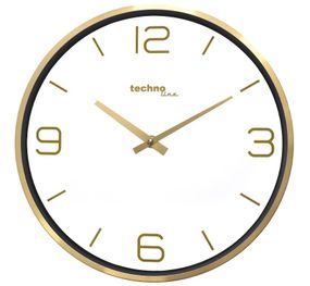 Годинник настінний Technoline WT7280 Gold (WT7280) (DAS302335)