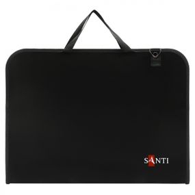 Папка-портфель для ескізів А3 Santi Black 492282 49.7х37х3 см