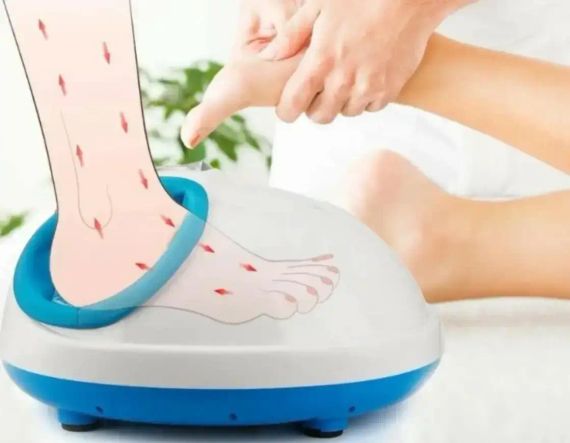 Вибромассажер для ног Shiatsu Foot Massager | Массажер для ног электрический | Зображення 3