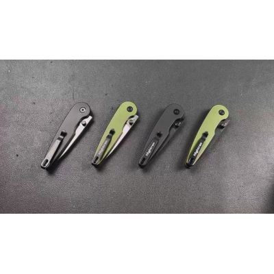 Нож Hightron Birdidi, D2, алюміній, чорний, чорний клинок (HK06BLK) | Зображення 8