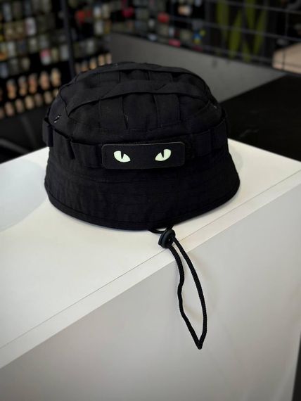 Панама Короткі Поля + Очі Чорний Black | Зображення 1