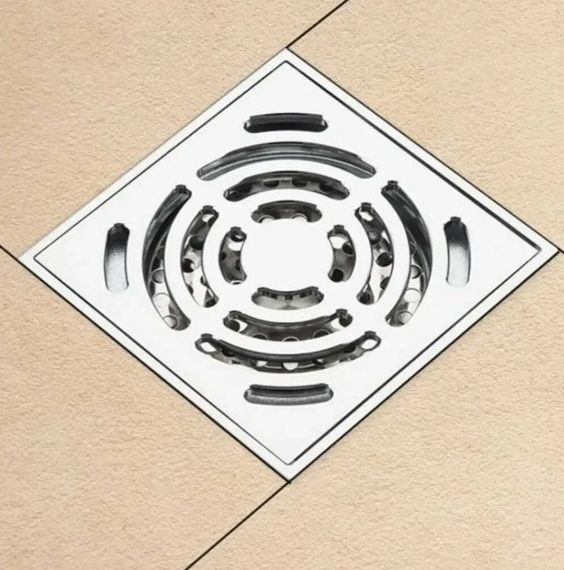 Душовий трап Gappo 100х100 мм, хром G81052 | Зображення 3