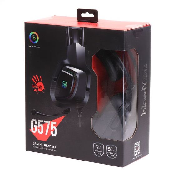Гарнітура ігрова Bloody G575 з підсвічуванням, USB | Зображення 7