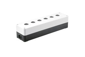 Корпус КП106 для кнопок 6 место белый Ny95500301/1