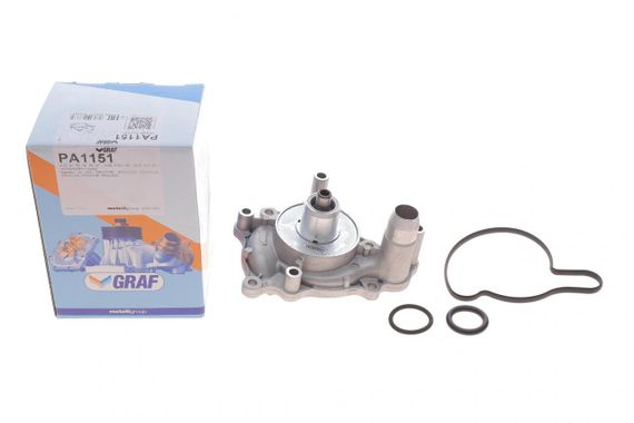 Помпа воды Audi A5 A6 A8 Q7 4.2FSI TDI 5.2 V10 quattro 06- VW Touareg 4.2 V8 FSI 06-18 B B  6 лоп  PA1151 | Зображення 1