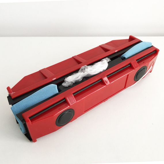 Щітка магнітна для миття скла з двох сторін Glider Червона XA-27 | Зображення 2