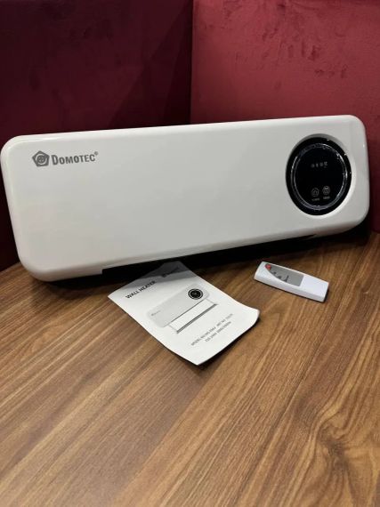 Настенный обогреватель Domotec MS-5963 White 2000Вт с пультом и сушилкой | Зображення 1