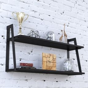 Полка настенная Loft Design PL5-68-16 венге луизиана