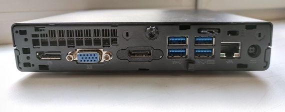 Неттоп HP ProDesk 600 G2 Mini PC USFF / Intel Core i5-6500T (4 ядра по 2.5 - 3.1 GHz) / 8 GB DDR4 / 256 GB SSD M.2 / Intel HD Graphics 530 / DisplayPort  б/в | Зображення 4