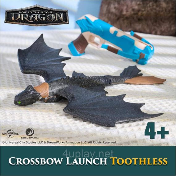 Ігровий набір Dreamworks Dragons Як приборкати дракона Арбалет для запуску Беззубика Оригінал | Зображення 1