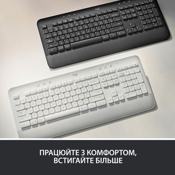 Клавіатура Logitech Signature K650, UA, Graphite (920-010945) | Зображення 7