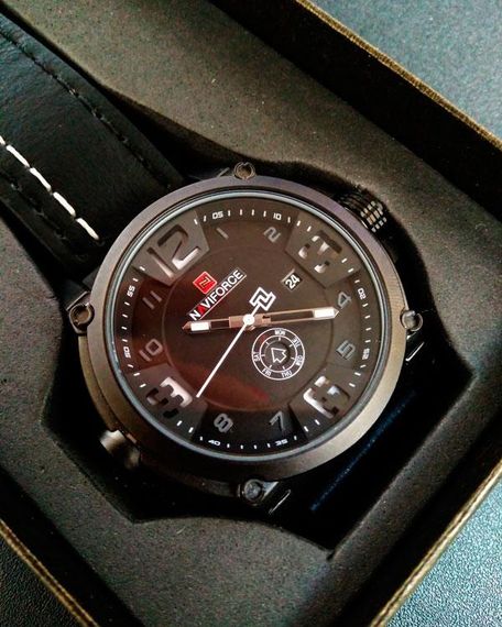 Naviforce Чоловічий годинник Naviforce Plaza Black NF9099 | Зображення 7