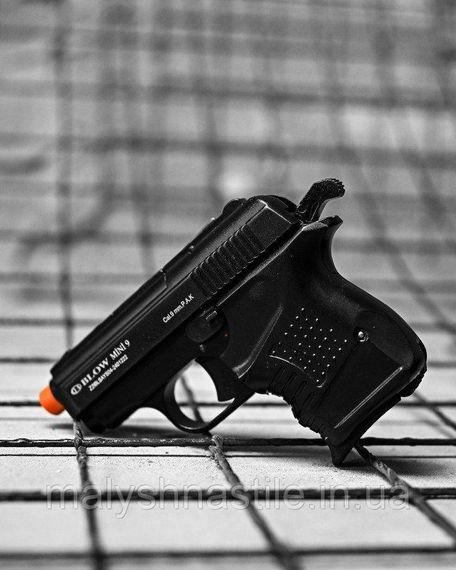 Стартовый Пистолет blow mini 9 black 4 ДЛ7108 | Зображення 6