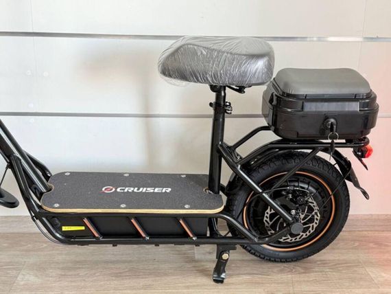 Електросамокат CRUZZER C1-PRO 1000W 48V 15Ah до 50 км/год електроскутер з сидінням та кошиком | Зображення 2