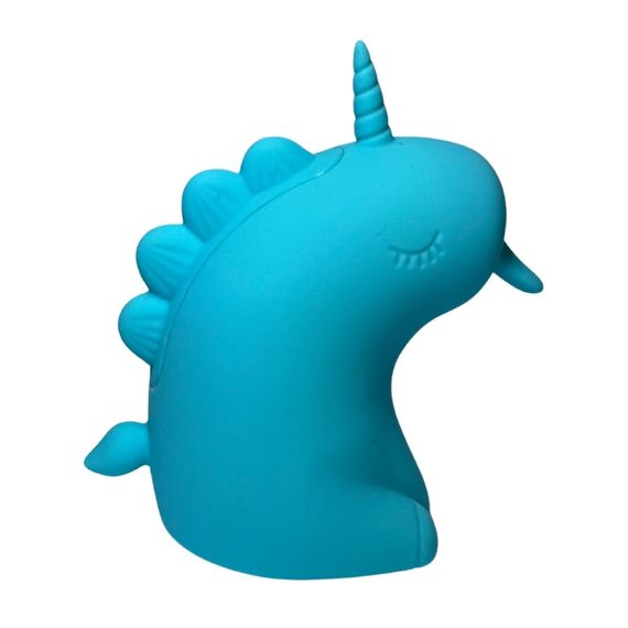 Стимулятор клітора з довгим обертовим язичком UNIVIBE Єдиноріг, 10 режимів, блакитний sexstyle | Зображення 6