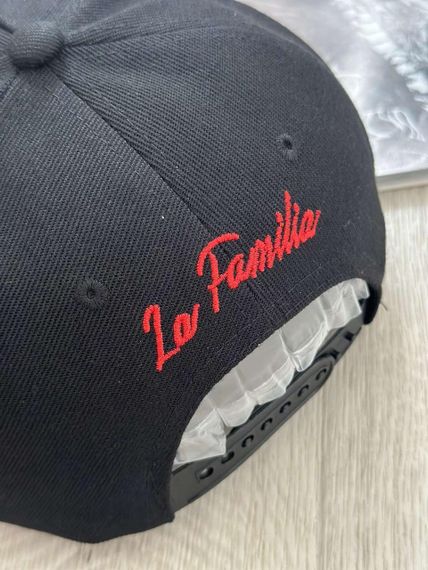 Кепка снепбек (Snapback)  Brooklyn La Familia Чорний 56-61р (9042) | Зображення 1