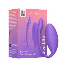 Смарт-вібратор для пар We-Vibe Jive Lite, фіолетовий Sex Aura