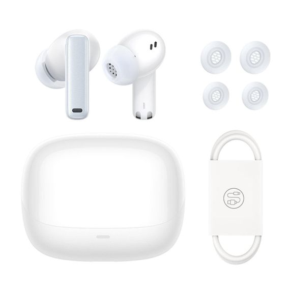 Бездротові навушники Baseus Bowie M2s True Wireless Earphones Moon White | Зображення 4
