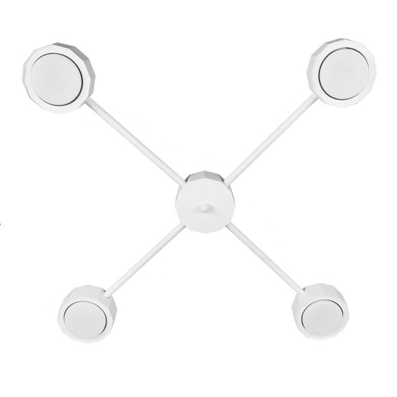Люстра (світильник стельовий) Quant GX53 C4350 Білий, Atmolight | Зображення 2