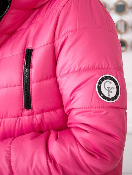 Елегантна жіноча парка, арт. 300, малина | Зображення 1