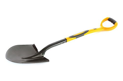 Лопата с фибергласовой ручкой штыковая Американка 290×218×1050мм СИЛА