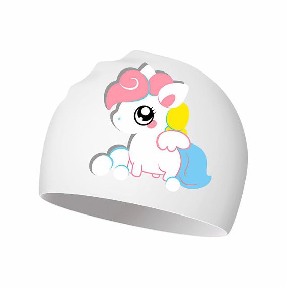 Дитяча Шапочка для плавання Renvo Lima Pony JR Білий OSFM (1SC520-03) | Зображення 1