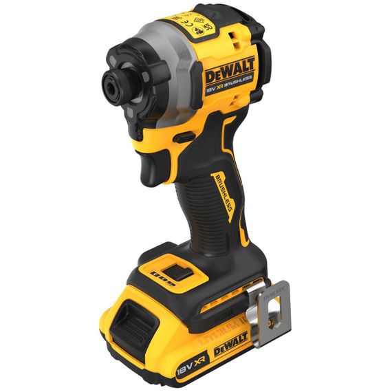 Шуруповерт ударный аккумуляторный бесщёточный 206Нм DeWALT DCF850D2T | Зображення 2