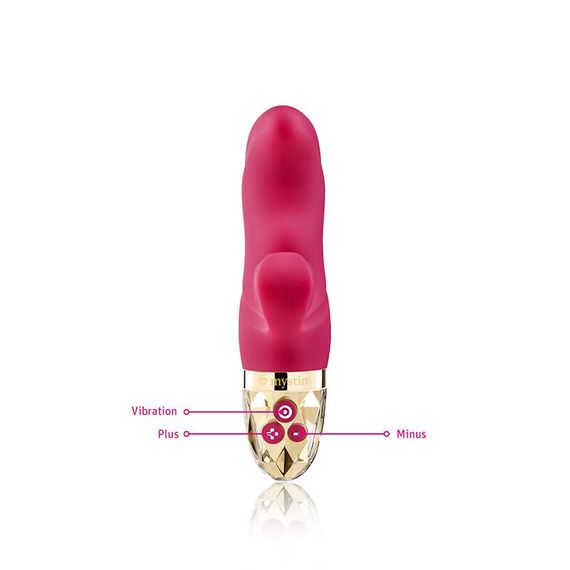 Вібратор-кролик Mystim Hop Hop Bob Fuchsia, потужний мотор, 8 режимів | Зображення 2