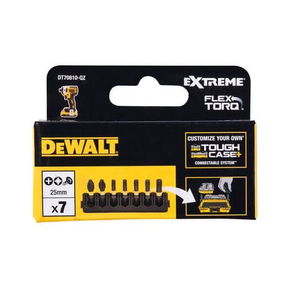 Касета з бітами FlexTorq 8шт DeWALT DT70810 | Зображення 1