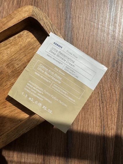 Дневной крем от морщин korres white pine ultra replenishing deep wrinkle cream