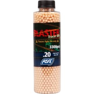 Страйкбольные шарики ASG Blaster Tracer Red 6 мм 0,2 г 3300 шт