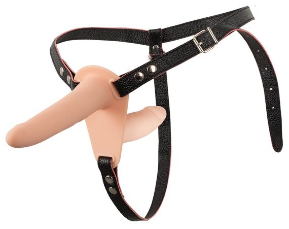 Страпон - Vibrating Double Strap-On | Зображення 5