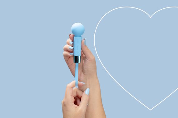 Вібромасажер FairyGasm Pearlstasy blue | Зображення 5