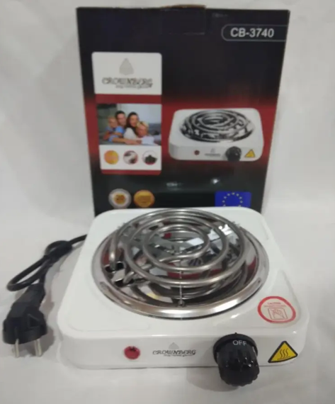 Електроплита CROWNBERG СВ-3740 1000W спіральна | Зображення 5