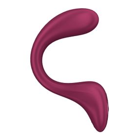 Вагінально-кліторальний вібратор Satisfyer G for Goddess 2 Wine Red, 2 мотори Sex Aura