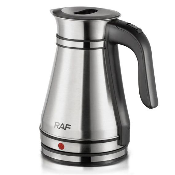 Электрический чайник-турка RAF R.7963 1.5 л, 1500 Вт нержавеющая сталь быстрое кипячение IX-745 авто | Зображення 2