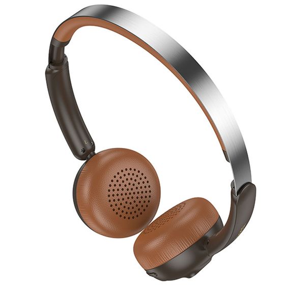 Накладні бездротові навушники Hoco W62 Verso retro Brown | Зображення 1