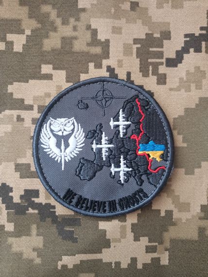 Шеврон We Believe In Ghosts | Зображення 1