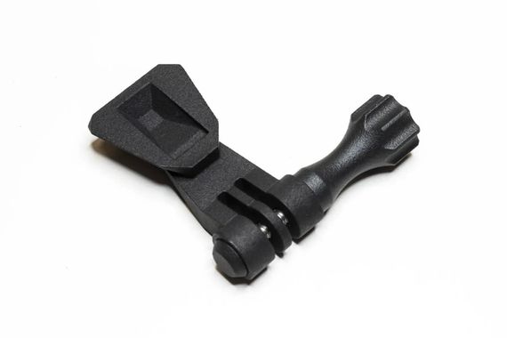 Адаптер для кріплення камер GoPro на ріг (маунт) з розʼємом dovetail колір чорний