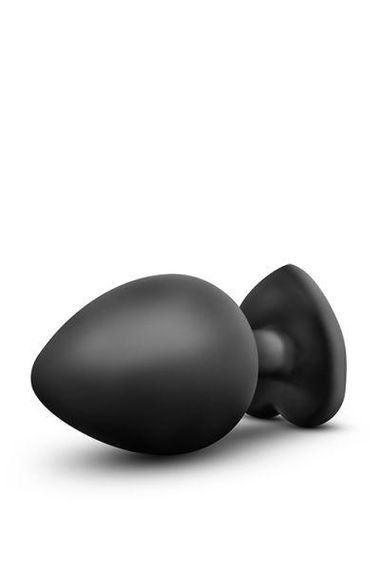 Анальна пробка з каменем Blush TEMPTASIA BLING PLUG LARGE BLACK Sex Aura | Зображення 2