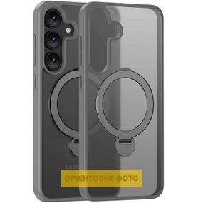 Чохол Ummi Colorful with Magnetic Fit HQ Ring для Samsung Galaxy S25 Edge Grey