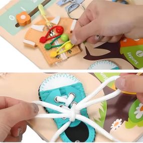 Бізіборд Застібки З 66130 Різнокольоровий